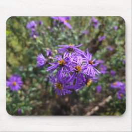 Autumn's Purple Glow Mousepad