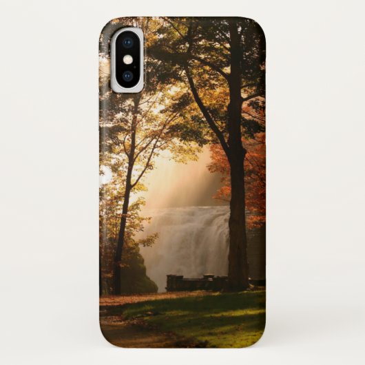 Autumns Wasserfall Mist Case-Mate iPhone Hülle (Rückseite)