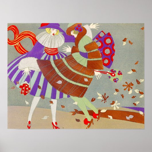 AUTUMNSTÜCKE UND WIND-/FASHIONSKONTROLLE POSTER (Vorne)