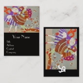 AUTUMNSTÜCKE UND WIND-/FASHIONSKONTROLLE VISITENKARTE (Vorne/Hinten)