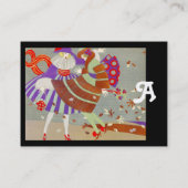 AUTUMNSTÜCKE UND WIND-/FASHIONSKONTROLLE VISITENKARTE (Rückseite)