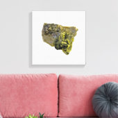 Autunite Leinwanddruck (Insitu (Wohnzimmer))