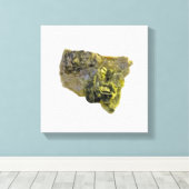 Autunite Leinwanddruck (Insitu (Holzboden))