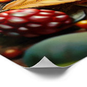 Autunm Forest Animal Poster (Ecke)