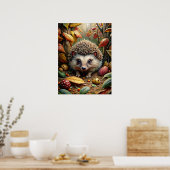 Autunm Forest Animal Poster (Küche)
