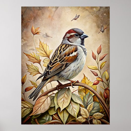 Autunm Forest Animal Poster (Vorne)