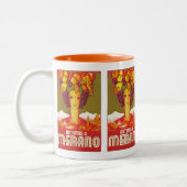 Autunno a Merano Zweifarbige Tasse (Links)