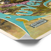 Auvergne France Vintage Poster 1898 (Ecke)