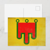 Auvergne Postkarte (Vorne/Hinten)