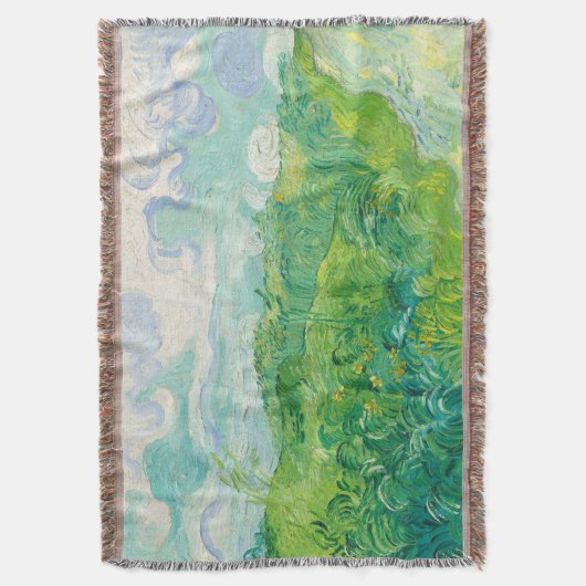 Auvers (F807) Van Gogh Fine Art Decke (Vorderseite Vertikal)