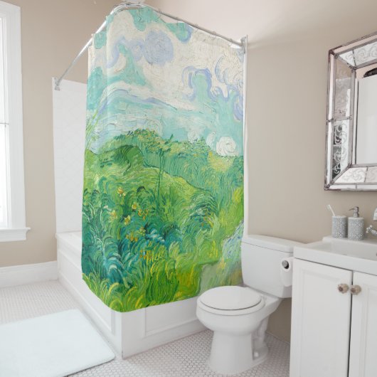 Auvers (F807) Van Gogh Fine Art Duschvorhang (Beispiel)