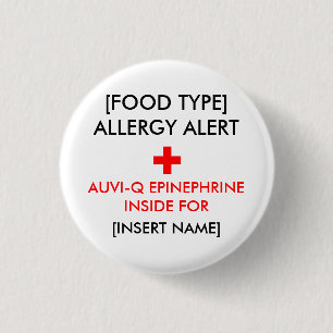 Auvi-Q innerhalb des Knopfes Button