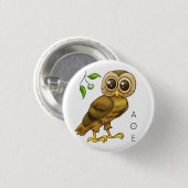 Auwl of Athena Button (Vorne & Hinten)