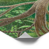 'Auwl of Minerva' Art Poster Bronze matte uv (Ecke)