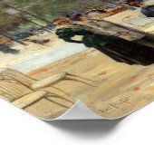 Aux Champs-Élysées | Louis Abel-Truchet Poster (Ecke)