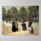 Aux Champs-Élysées | Louis Abel-Truchet Poster (Vorne)