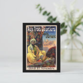 Aux Trois Quartiers Postkarte (Stehend Vorderseite)