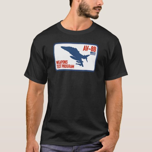 AV 8b Flugprüfprogramm 1 T-Shirt (Vorderseite)