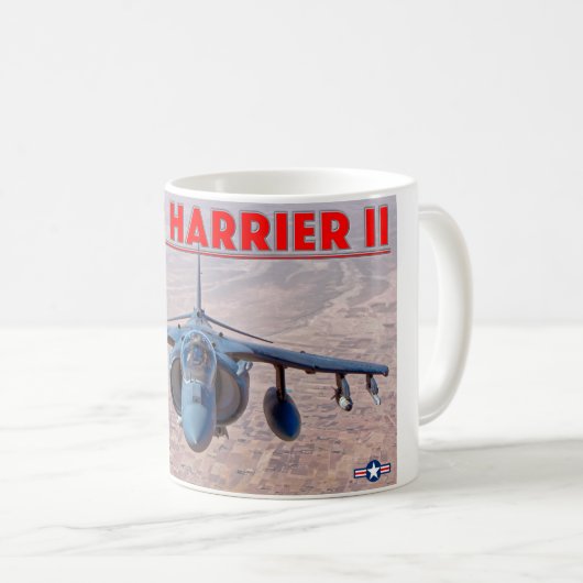 AV-8B HARRIER II KAFFEETASSE (VorderseiteRechts)