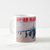 AV-8B HARRIER II KAFFEETASSE (Vorderseite Links)