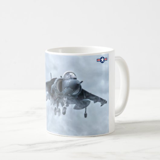 AV-8B HARRIER II KAFFEETASSE (VorderseiteRechts)