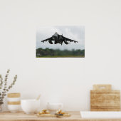 AV-8B Harrier II-Luftfahrzeug Poster (Küche)