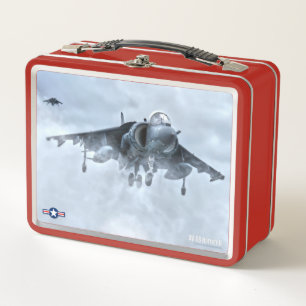 AV-8B HARRIER II METALL BROTDOSE
