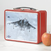 AV-8B HARRIER II METALL BROTDOSE (Beispiel)