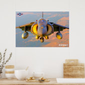 AV-8B HARRIER II POSTER (Küche)