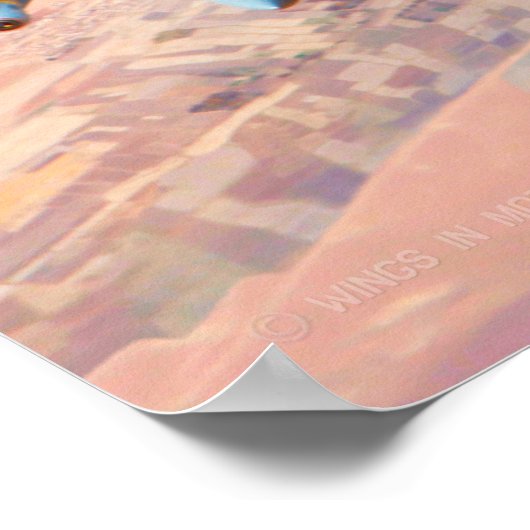 AV-8B HARRIER II POSTER (Ecke)