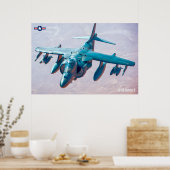 AV-8B HARRIER II POSTER (Küche)