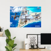 AV-8B HARRIER II POSTER (Heimbüro)