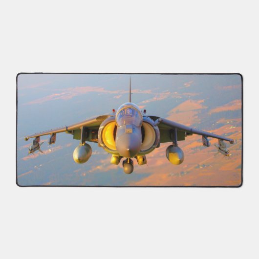 AV-8B HARRIER II SCHREIBTISCHUNTERLAGE (Vorderseite)
