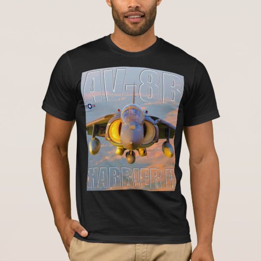 AV-8B HARRIER II T-Shirt (Vorderseite)