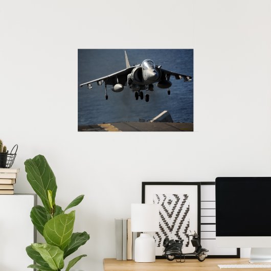 AV-8B Harrier Poster (Heimbüro)