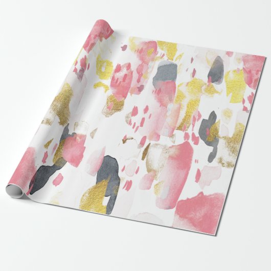 Av-ant Garde Watercolor Wrapping Paper Geschenkpapier (Ungerollt)