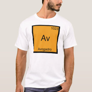 Av - Avogadro Funny Element Chemistry Symbol T-Shi T-Shirt