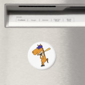 AV - Cartoon für Pferde im Baseball Magnet (In Situ (Geschirrspüler))
