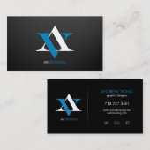 av_designs visitenkarte (Vorne/Hinten)