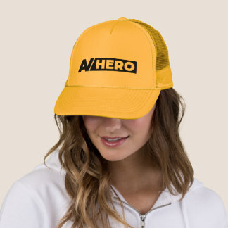 AV HERO YELLOW TRUCKER HAT TRUCKERKAPPE