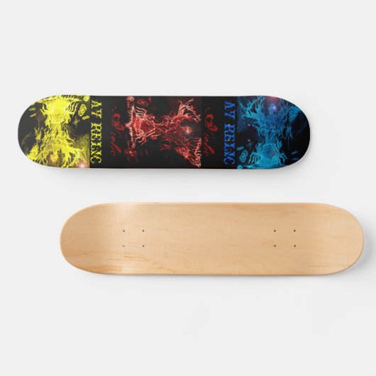 AV RELIC SK8 DECK Phoenix Element Skateboard (Horizontal)