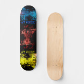 AV RELIC SK8 DECK Phoenix Element Skateboard (Vorderseite)