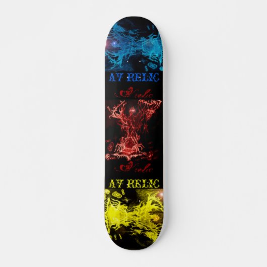 AV RELIC SK8 DECK Phoenix Element Skateboard (Vorne)