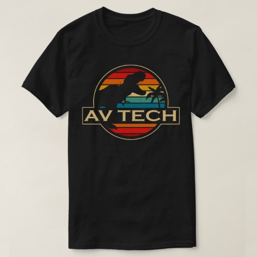 Av Tech Dinosaur T-Shirt (Design vorne)