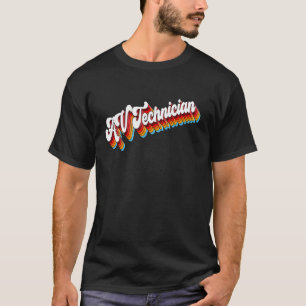Av Techniker Jobbeurteilung Retro T-Shirt