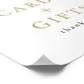 AVA Boho Burgundy Unterschreiben Poster (Ecke)