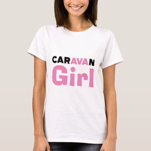 Ava Caravan Girl T - Shirt (Vorderseite)