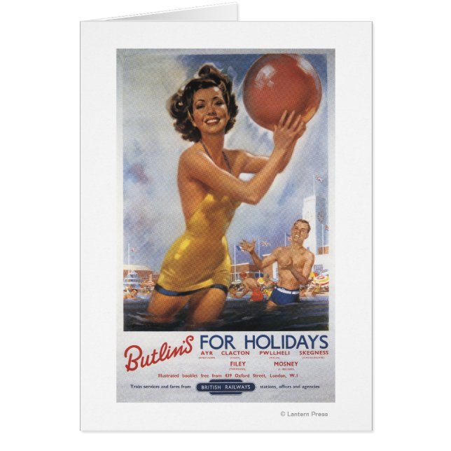 Ava Gardner Look-a-Butlin's Camps (Vorne)