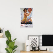 Ava Gardner Look-a-Butlin's Camps Poster (Heimbüro)