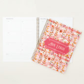 Ava Leigh Pink und Orange Wasserfarben Planer (Anzeige)